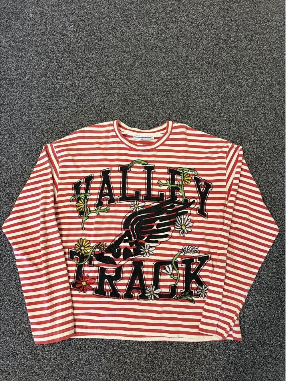 Vale "Valley Track" L/S Red/White